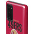 NFL San Francisco 49ers Helmet Galaxy Note20 5G Pro Case