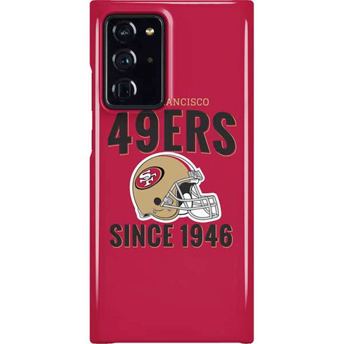 NFL San Francisco 49ers Helmet Galaxy Cases