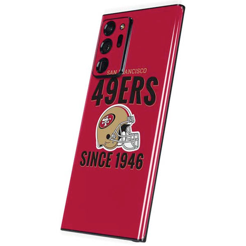 NFL San Francisco 49ers Helmet Galaxy Note20 Ultra 5G Skin
