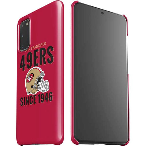 NFL San Francisco 49ers Helmet Galaxy S20 Lite Case