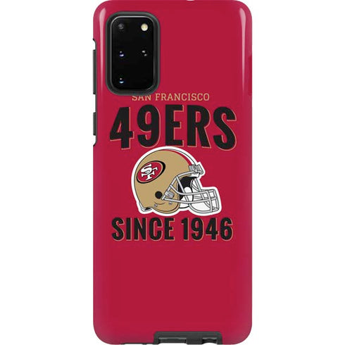 NFL San Francisco 49ers Helmet Galaxy S20 Plus Pro Case
