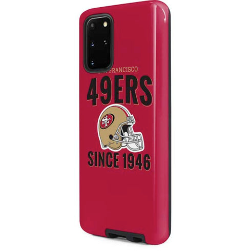 NFL San Francisco 49ers Helmet Galaxy S20 Plus Pro Case