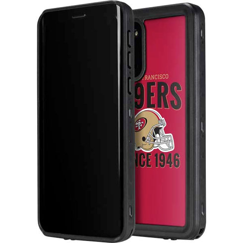 NFL San Francisco 49ers Helmet Galaxy S20 Plus Waterproof Case