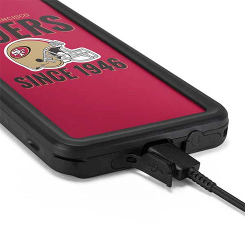 NFL San Francisco 49ers Helmet Galaxy S20 Plus Waterproof Case