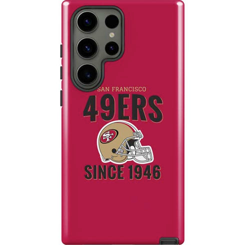 NFL San Francisco 49ers Helmet Galaxy S23 Ultra Pro Case