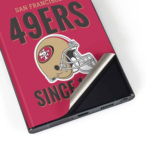 NFL San Francisco 49ers Helmet Galaxy Skins