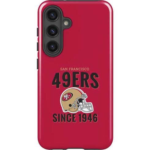 NFL San Francisco 49ers Helmet Galaxy S25 Impact Case