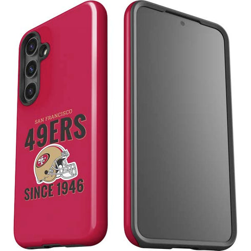 NFL San Francisco 49ers Helmet Galaxy S25 Impact Case