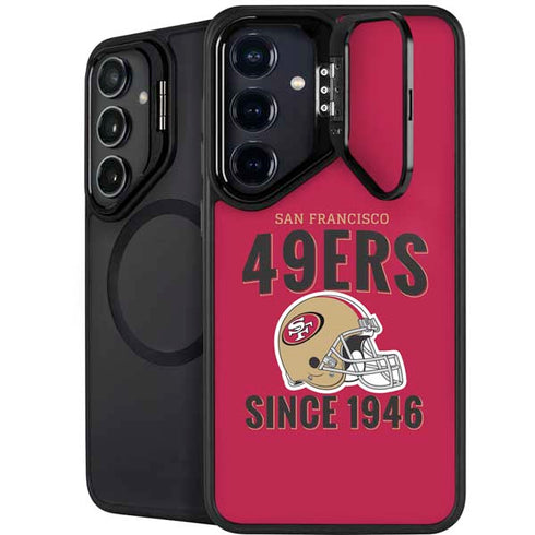 NFL San Francisco 49ers Helmet Galaxy S24 Kickstand Case