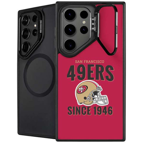 NFL San Francisco 49ers Helmet Galaxy S25 Ultra Kickstand Case
