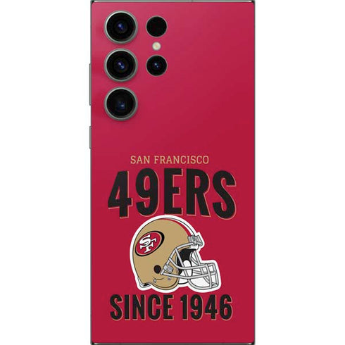 NFL San Francisco 49ers Helmet Galaxy S24 Ultra Skin