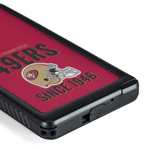NFL San Francisco 49ers Helmet Galaxy S24 Ultra Waterproof Case