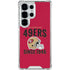 NFL San Francisco 49ers Helmet Galaxy S25 Ultra Clear Case