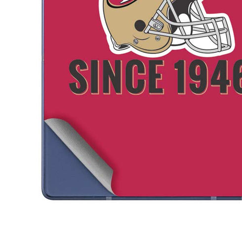 NFL San Francisco 49ers Helmet Galaxy Z Fold6 Skin
