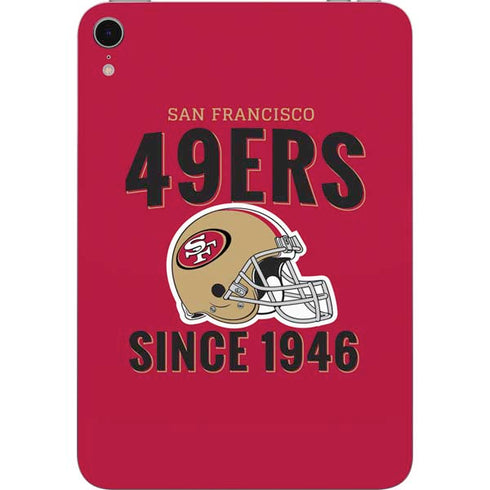 NFL San Francisco 49ers Helmet Apple iPad Mini Skin