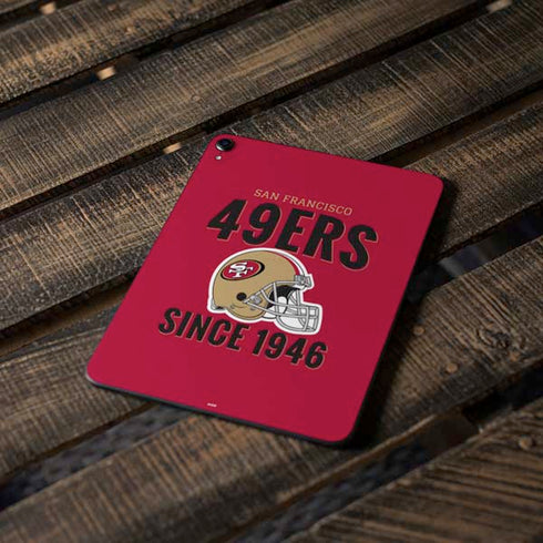 NFL San Francisco 49ers Helmet Apple iPad Pro Skin