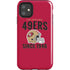 NFL San Francisco 49ers Helmet iPhone 11 Impact Case