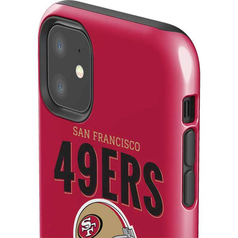NFL San Francisco 49ers Helmet iPhone 11 Impact Case