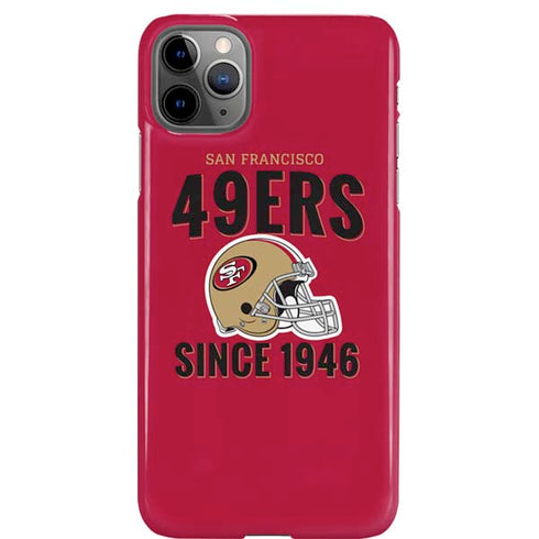 NFL San Francisco 49ers Helmet iPhone Cases