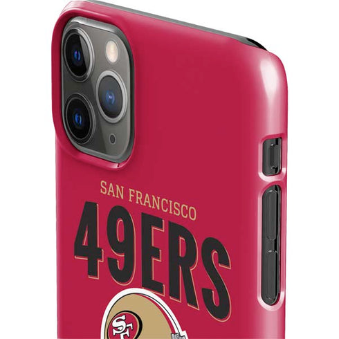NFL San Francisco 49ers Helmet iPhone 11 Pro Max Lite Case