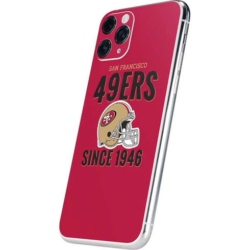 NFL San Francisco 49ers Helmet iPhone 11 Pro Skin