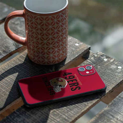 NFL San Francisco 49ers Helmet iPhone 11 Skin