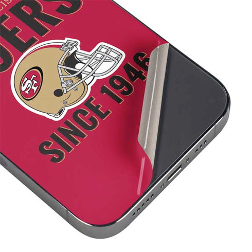 NFL San Francisco 49ers Helmet iPhone 15 Pro Max Skin