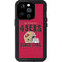 NFL San Francisco 49ers Helmet iPhone 15 Pro Waterproof Case