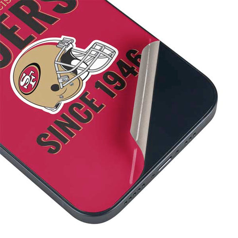 NFL San Francisco 49ers Helmet iPhone 15 Skin