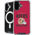 NFL San Francisco 49ers Helmet iPhone 16 MagSafe Case