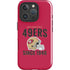 NFL San Francisco 49ers Helmet iPhone 16 Pro Max Impact Case