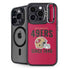 NFL San Francisco 49ers Helmet iPhone 16 Pro Max Kickstand Case