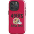 NFL San Francisco 49ers Helmet iPhone 16 Pro Max Magsafe Impact Case