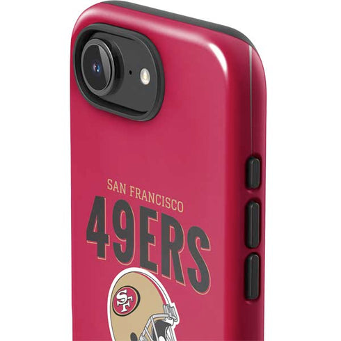 NFL San Francisco 49ers Helmet iPhone 16e Impact Case