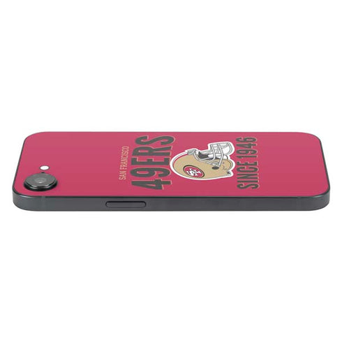 NFL San Francisco 49ers Helmet iPhone 16e Skin