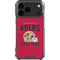 NFL San Francisco 49ers Helmet iPhone 18 Pro Max Clear Case