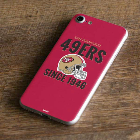 NFL San Francisco 49ers Helmet iPhone 8 Skin