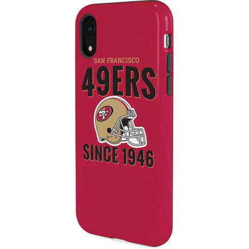 NFL San Francisco 49ers Helmet iPhone XR Pro Case