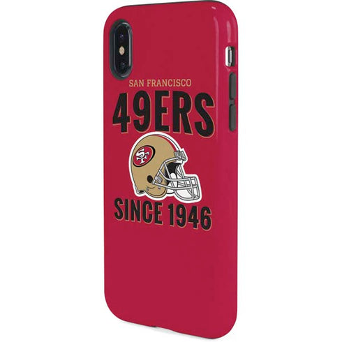 NFL San Francisco 49ers Helmet iPhone XS Pro Case