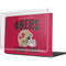 NFL San Francisco 49ers Helmet MacBook Pro 14in (2021-24) Case plus Skin