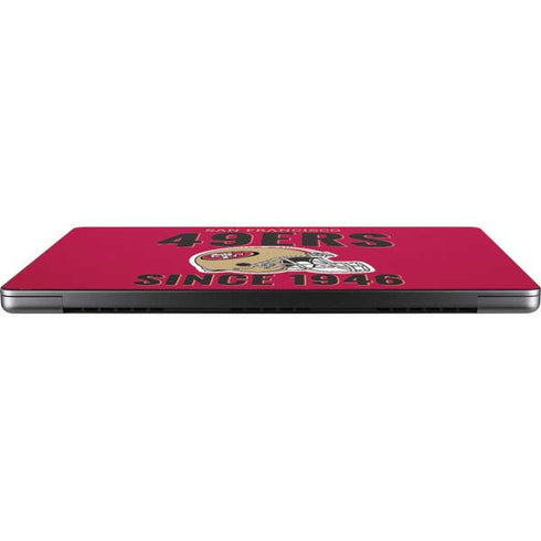 NFL San Francisco 49ers Helmet Apple MacBook Pro 14-inch Skin