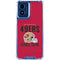 NFL San Francisco 49ers Helmet Moto G 5G (2024) Clear Case