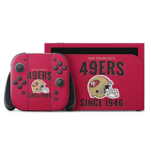 NFL San Francisco 49ers Helmet Nintendo Skins