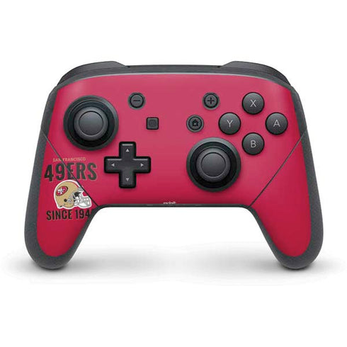 NFL San Francisco 49ers Helmet Nintendo Skins