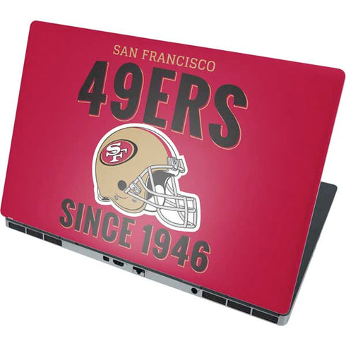 NFL San Francisco 49ers Helmet Dell Precision Skin