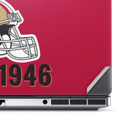 NFL San Francisco 49ers Helmet Dell Precision Skin
