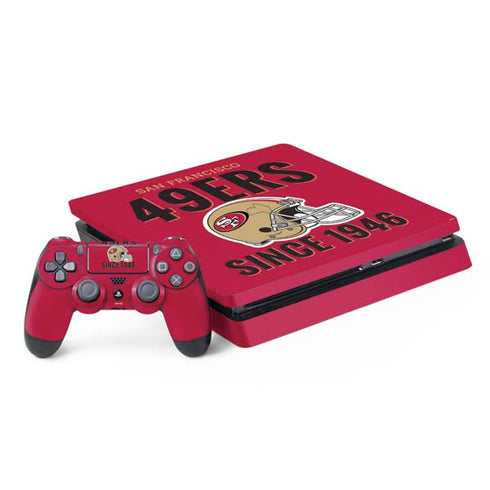 NFL San Francisco 49ers Helmet PlayStation PS4 Skins