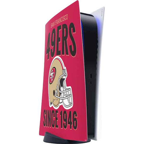 NFL San Francisco 49ers Helmet PlayStation PS5 Skins