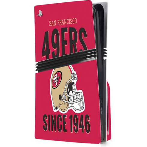 NFL San Francisco 49ers Helmet PlayStation PS5 Skins