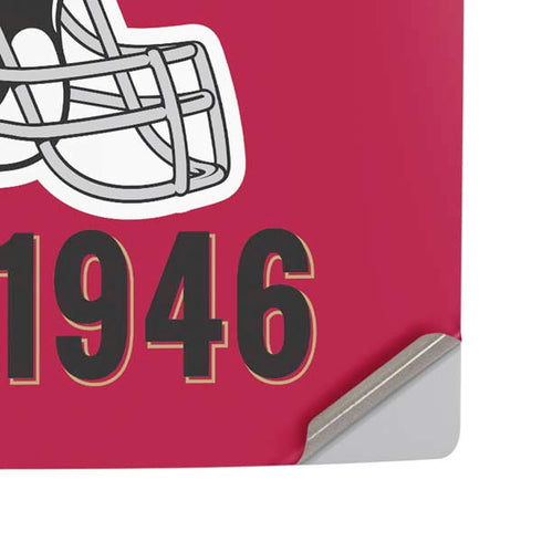 NFL San Francisco 49ers Helmet PS5 Pro Disk Console Skin